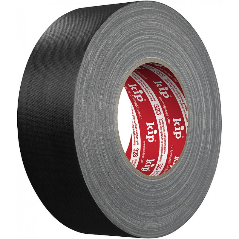 KIP 323 Gaffer&#39;s Tape 50mm x 50m schwarz 