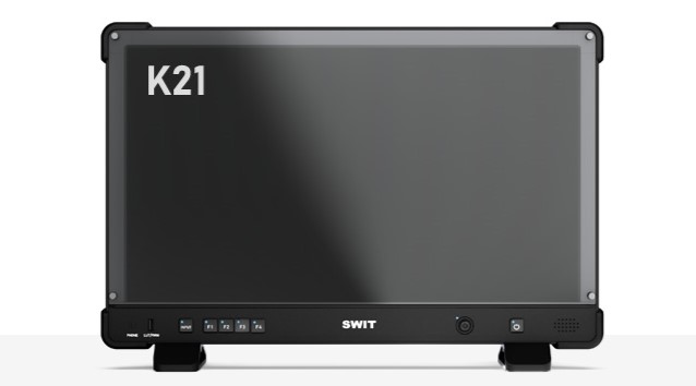 SWIT K21 | 21.5&quot; professional High-bright HDR FHD Slim Field Monitor with reinforced corners, V-moun