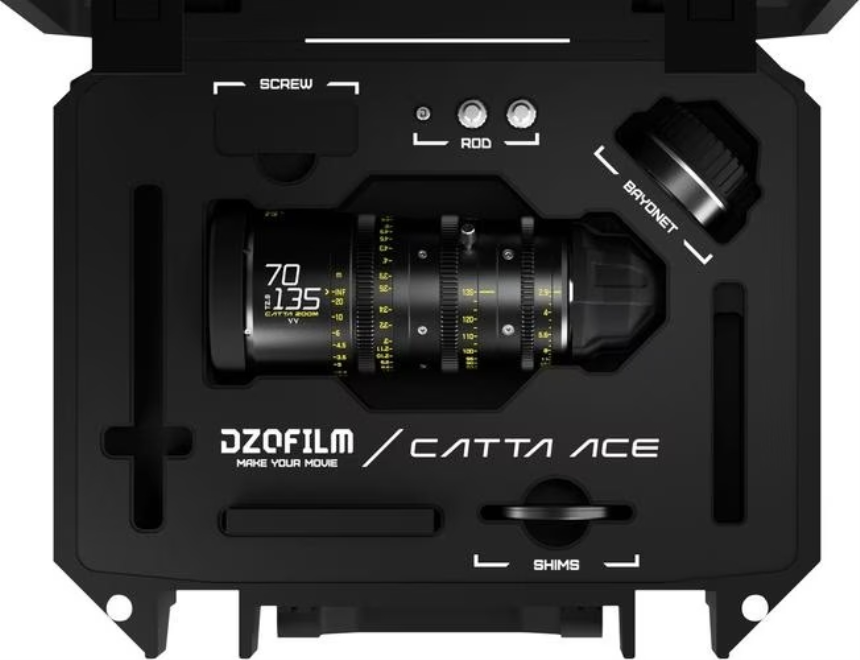 DZOFILM Catta Ace Zoom 70-135 T2.9 Black for PL/EF Mount (VV/FF) (Box)