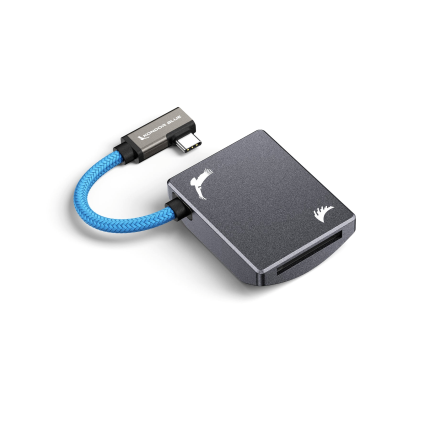 Kondor Blue Recording Module for MagSafe iPhone 15 by Angelbird and KONDOR BLUE (CFexpress Type B) (