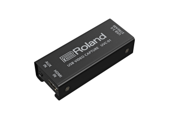 ROLAND UVC-01 HDMI STREAMING CAPTURE DEVICE, UP TO 1080P/60 USB 3.0 STREAMING W. ANALOG AUDIO INPUT