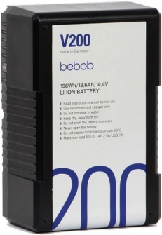 Bebob V-Mount battery 14.4V / 13,6Ah / 196Wh