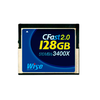 Wise CFast 2.0 Card 3400X blue 128 GB