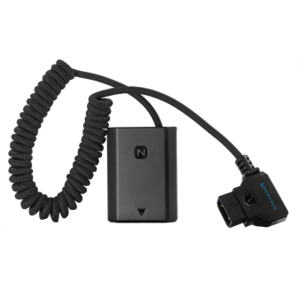 Kondor Blue D-Tap to Sony A7SIII/A7IV NP-FZ100 Dummy Battery Cable (Raven Black)