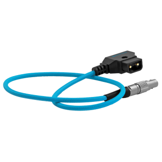 Kondor Blue D-TAP to LEMO 2 Pin 0B Male Power Cable fir ZCam, Small HD, Teradek (Straight) (Kondor B