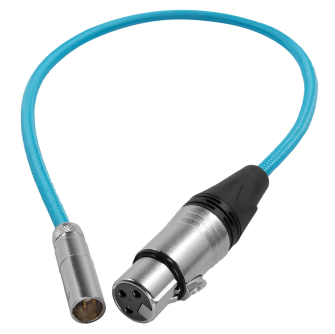 Kondor Blue Mini XLR to XLR for BMPCC 6K Pro/C70 Camera (Kondor Blue)(16&quot;)