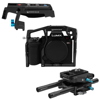 Kondor Blue Panasonic LUMIX S5II/X Base Rig MKII (Raven Black)