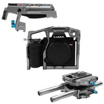 Kondor Blue Panasonic LUMIX S5II/X Base Rig MKII (Space Gray)