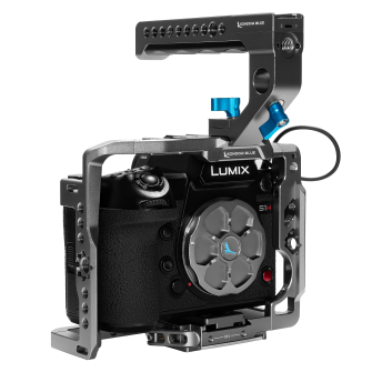 Kondor Blue Panasonic Lumix S1H Cage with Remote Trigger Handle (S1/S1R/S1H)