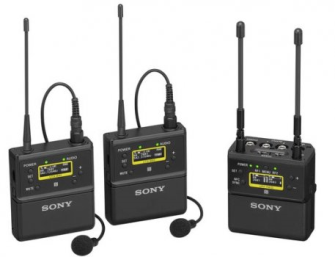Sony UWP-D27/K33 - Dual Channel UWP-D Kit. 1 x URX-P41D/K33 &amp; 2 x UTX-B40/K33 transmitter (TV-channe