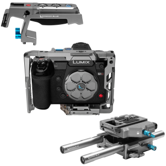 Kondor Blue Panasonic Lumix S1H Base Rig MKII (S1/S1R/S1H) (Space Gray)