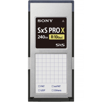 Sony Professional SxS Pro-X Memory Card 240Gb - Successor of SBP-240F