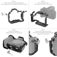 SmallRig “Black Mamba” Cage for Panasonic LUMIX G9 II / S5 II / S5 IIX 4023