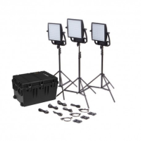 Litepanels Astra 6X Bi-Color LED Panel Traveler Trio V-Mount Kit