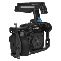 Kondor Blue Fujifilm XH2S/ X-H2 Cage with Top Handle (Raven Black)