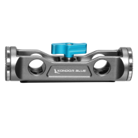 Kondor Blue Dual Rosette Clamp (Space Gray)