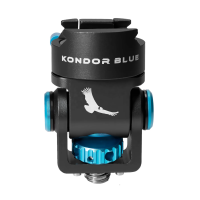 Kondor Blue  Swivel Tilt Monitor Mount with Arri Pin (Pan/Tilt) (NATO Clamp Version) (Raven Black)